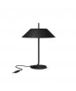 Lampa stołowa Sakosi ST czarna z tekstylnym abażurem UMMO