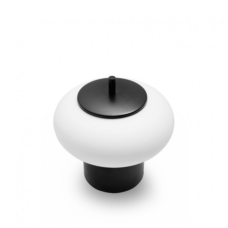 TORNI B czarna lampa ścienna / kinkiet