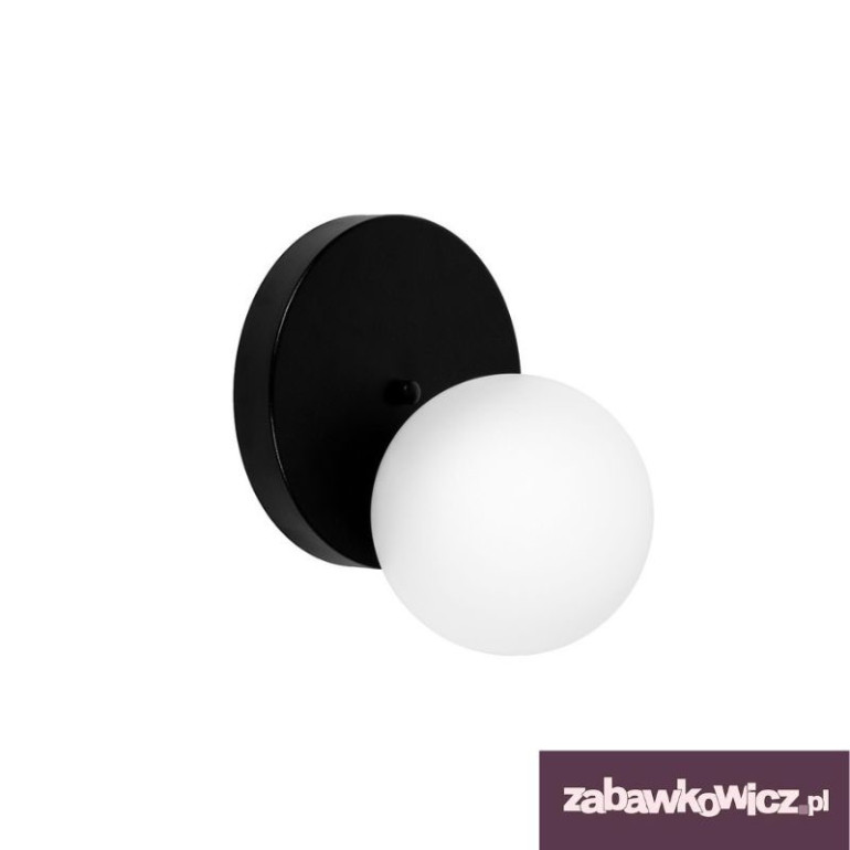 REFA A czarna lampa ścienna / kinkiet z pokoju Hani z kanału Zabawkowicz