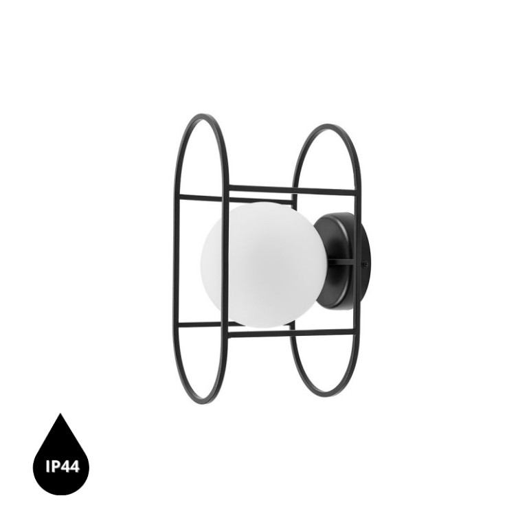 KUGLO C lampa ścienna / kinkiet z podwyższoną szczelnością IP44