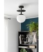 PLAAT B beżowa lampa przysufitowa / plafon z podwyższoną szczelnością IP44