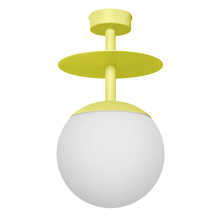 PLAAT B żółta lampa przysufitowa / plafon