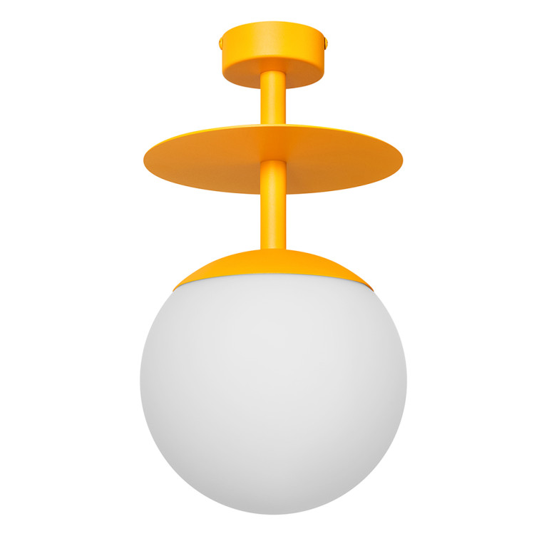 PLAAT B melonowa lampa przysufitowa / plafon